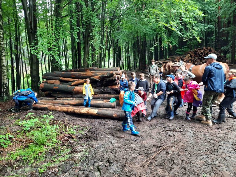 Děti z Božanova poznaly práci lesníků