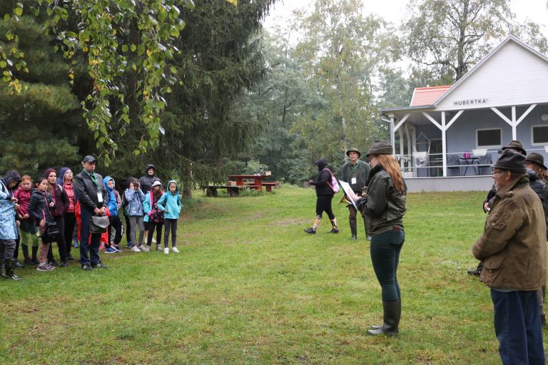 Lesy na jižní Moravě přivítaly děti z místních škol