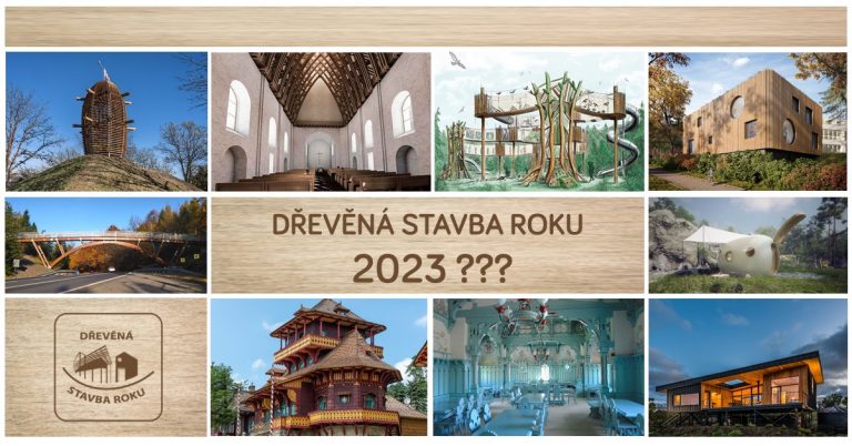 Hlasování veřejnosti o nejlepší Dřevěnou stavbu roku 2023