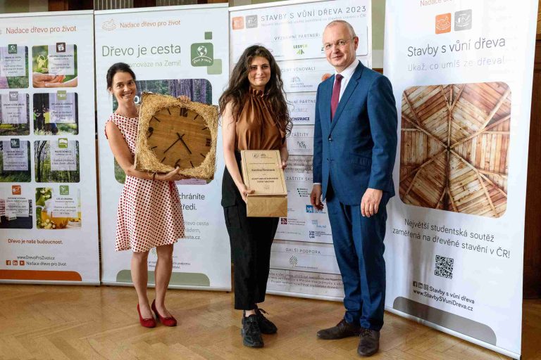 Slavnostní vyhlášení soutěže Stavby s vůní dřeva 2023