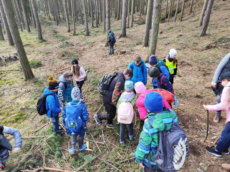 Děti v Příbrami slaví Mezinárodní den lesů